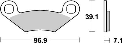 BRAKE PAD NITRO