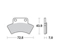 BRAKE PAD NITRO