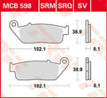 BRAKE PAD SINTER SCOOTER 125+