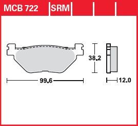BRAKE PAD SINTER SCOOTER 125+