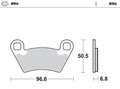 BRAKE PAD NITRO