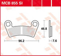 BRAKE PAD SINTER OFFROAD