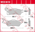 BRAKE PAD SINTER OFFROAD