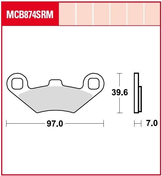 BRAKE PAD SINTER SCOOTER