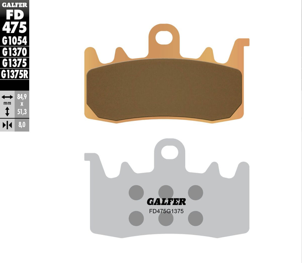 BRAKE PAD SINTERED SPORT