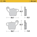 BRAKE PAD NITRO SPORT