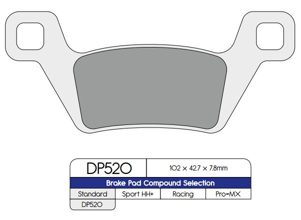 BRAKE PAD SINTERED