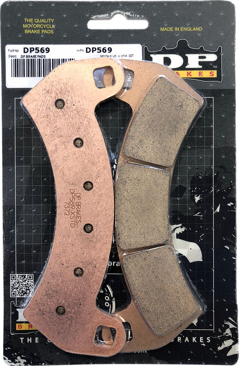 BRAKE PAD SINTERED DP569