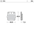 BRAKE PAD NITRO