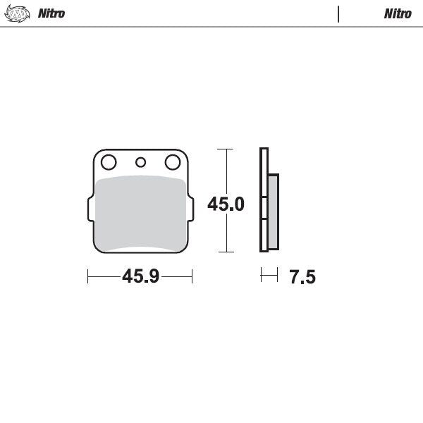 BRAKE PAD NITRO