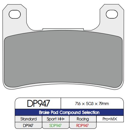 BRAKE PAD SINTER
