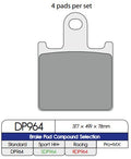 BRAKE PAD SINTER
