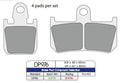 BRAKE PAD SINTER