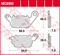 BRAKE PADS ORGANIC