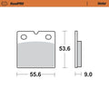 BRAKE PAD SINTER REAR