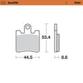 BRAKE PAD SINTER FRONT
