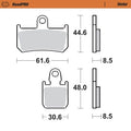 BRAKE PAD SINTER FRONT