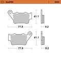 BRAKE PAD SCOOTER