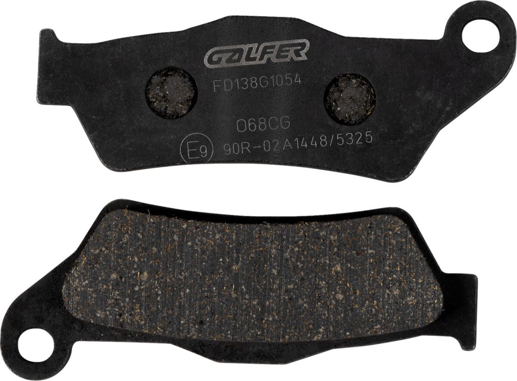 BRAKE PAD SEMI METAL