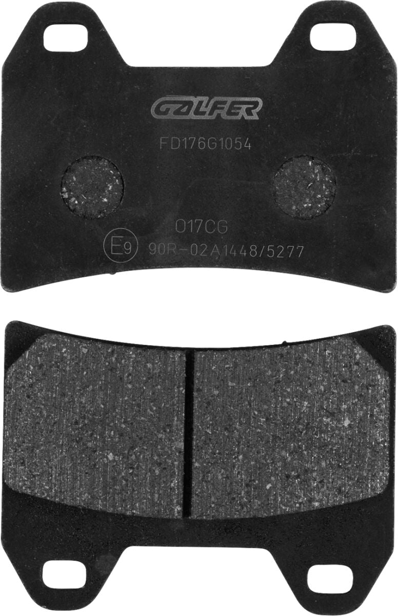 BRAKE PAD SEMI METAL