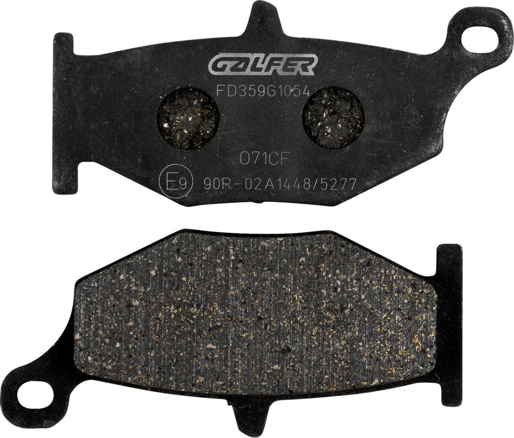 BRAKE PAD SEMI METAL