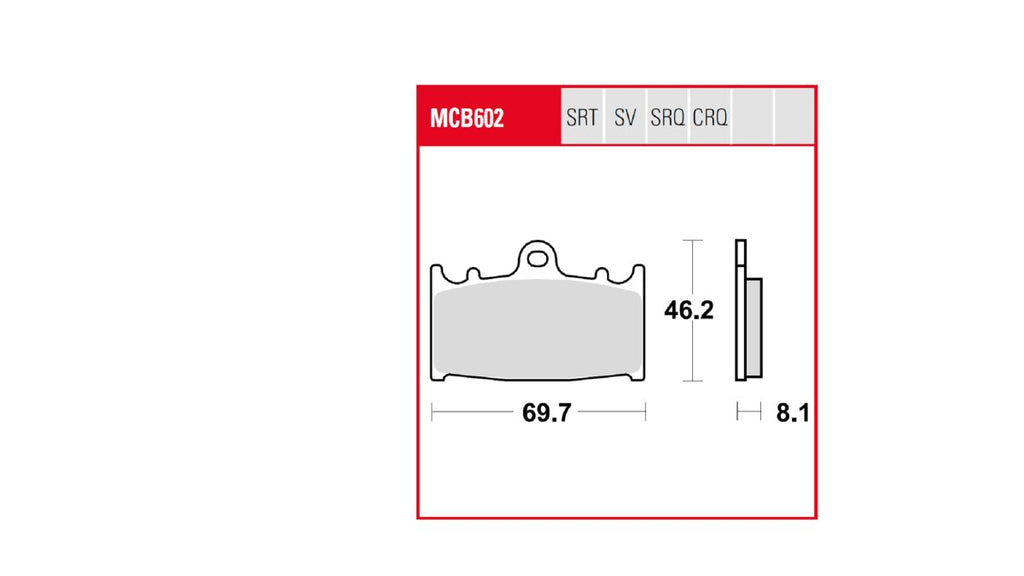 BRAKE PAD TRW