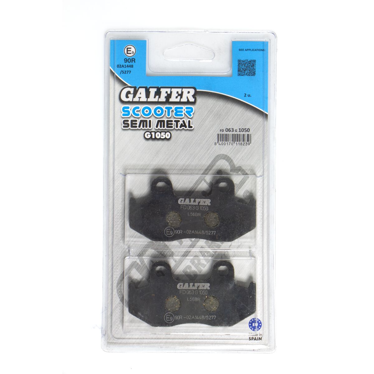 BRAKE PAD SEMI METAL SCOOTER