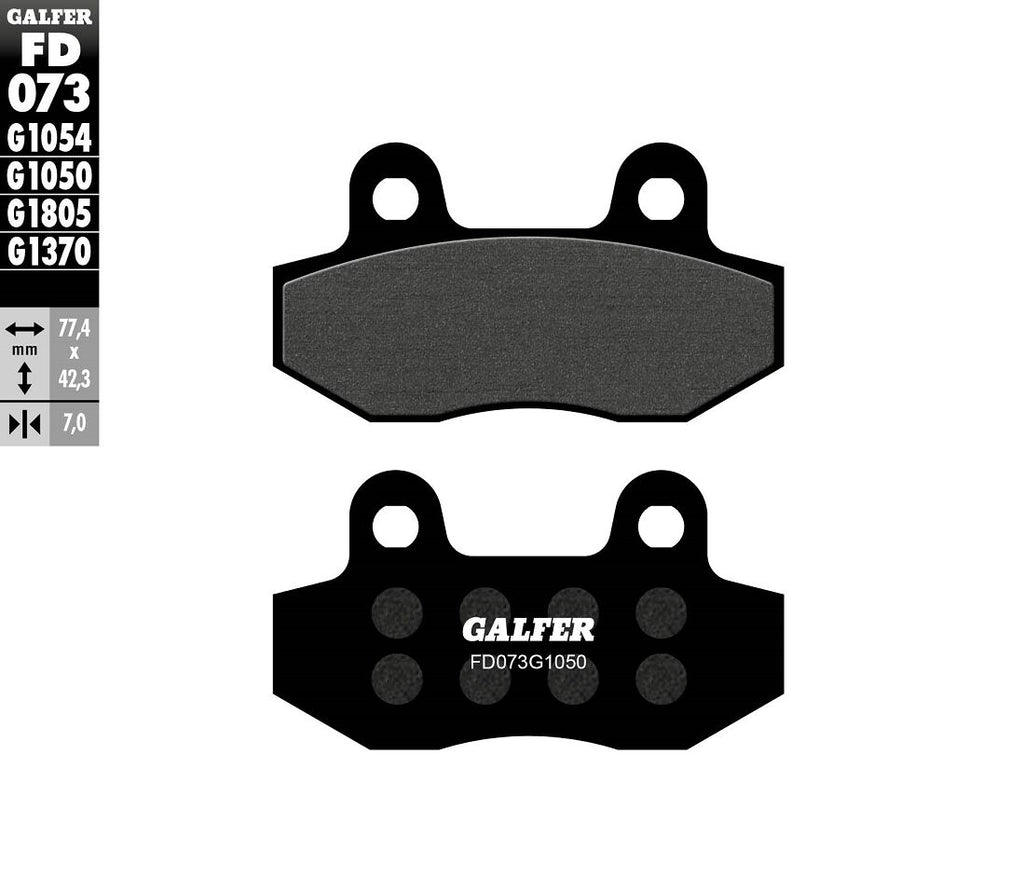 BRAKE PAD SEMI METAL SCOOTER