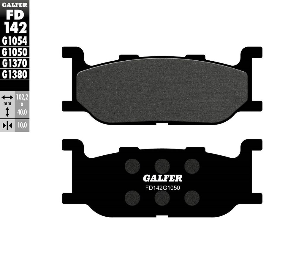 BRAKE PAD SEMI METAL SCOOTER