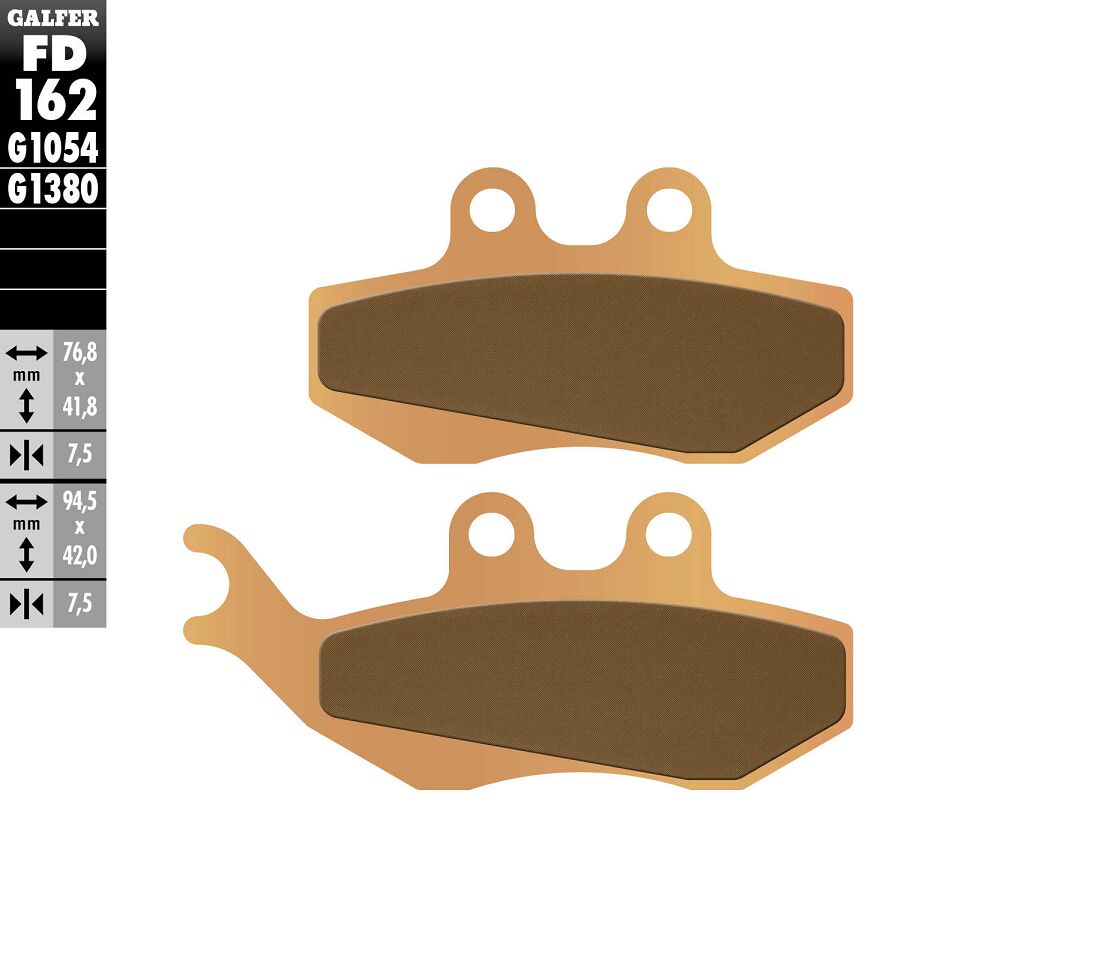 BRAKE PAD SINTERED SCOOTER
