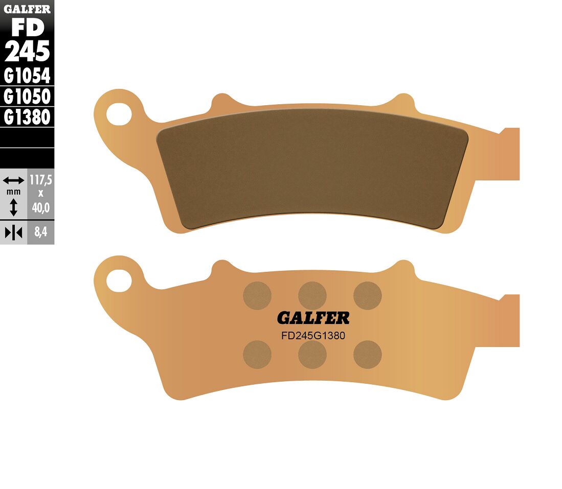 BRAKE PAD SINTERED SCOOTER