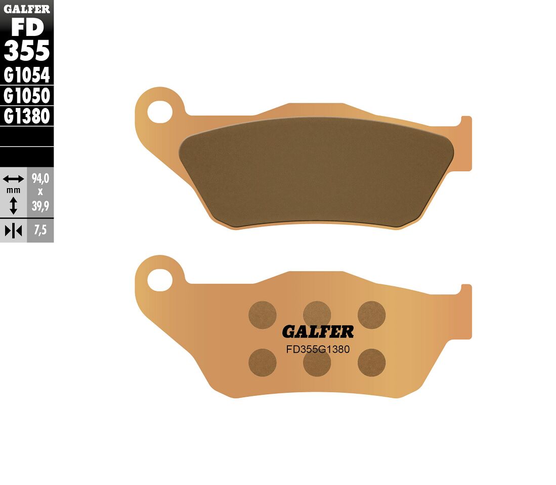 BRAKE PAD SINTERED SCOOTER