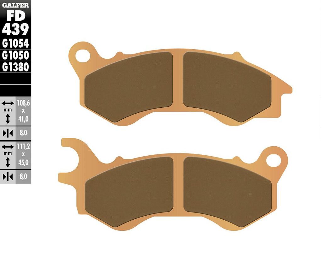 BRAKE PAD SINTERED SCOOTER