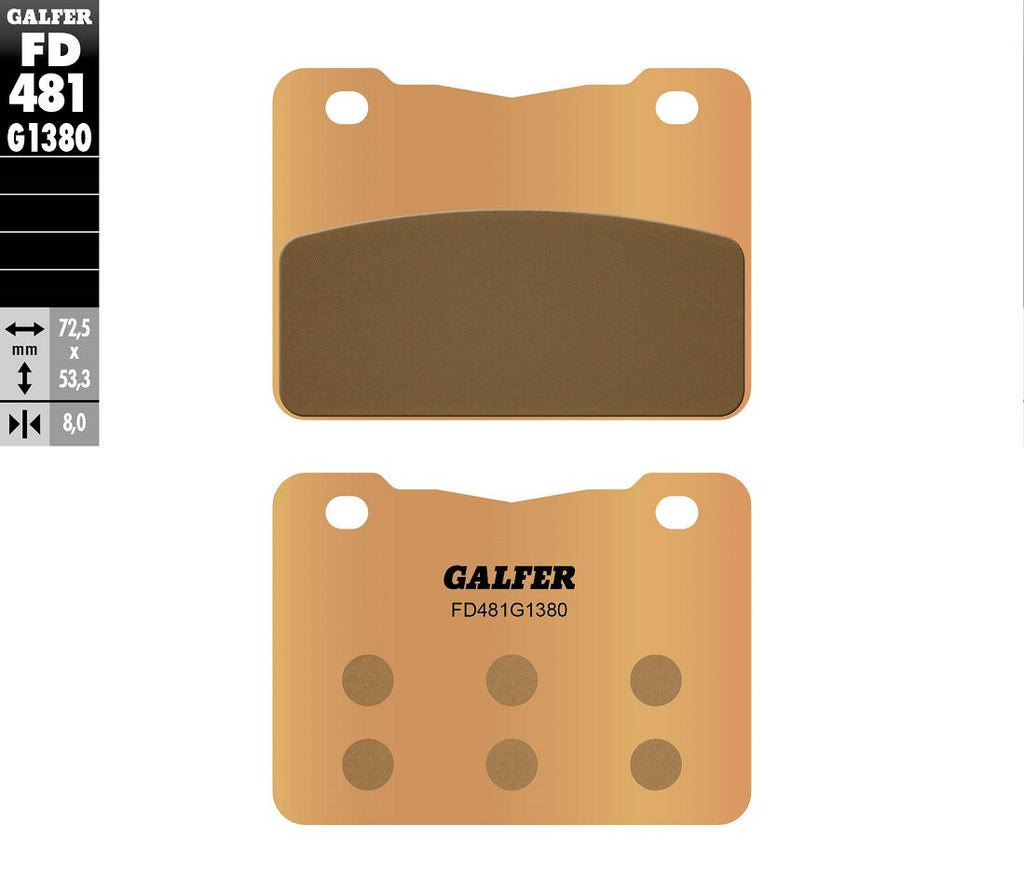 BRAKE PAD SINTERED SCOOTER