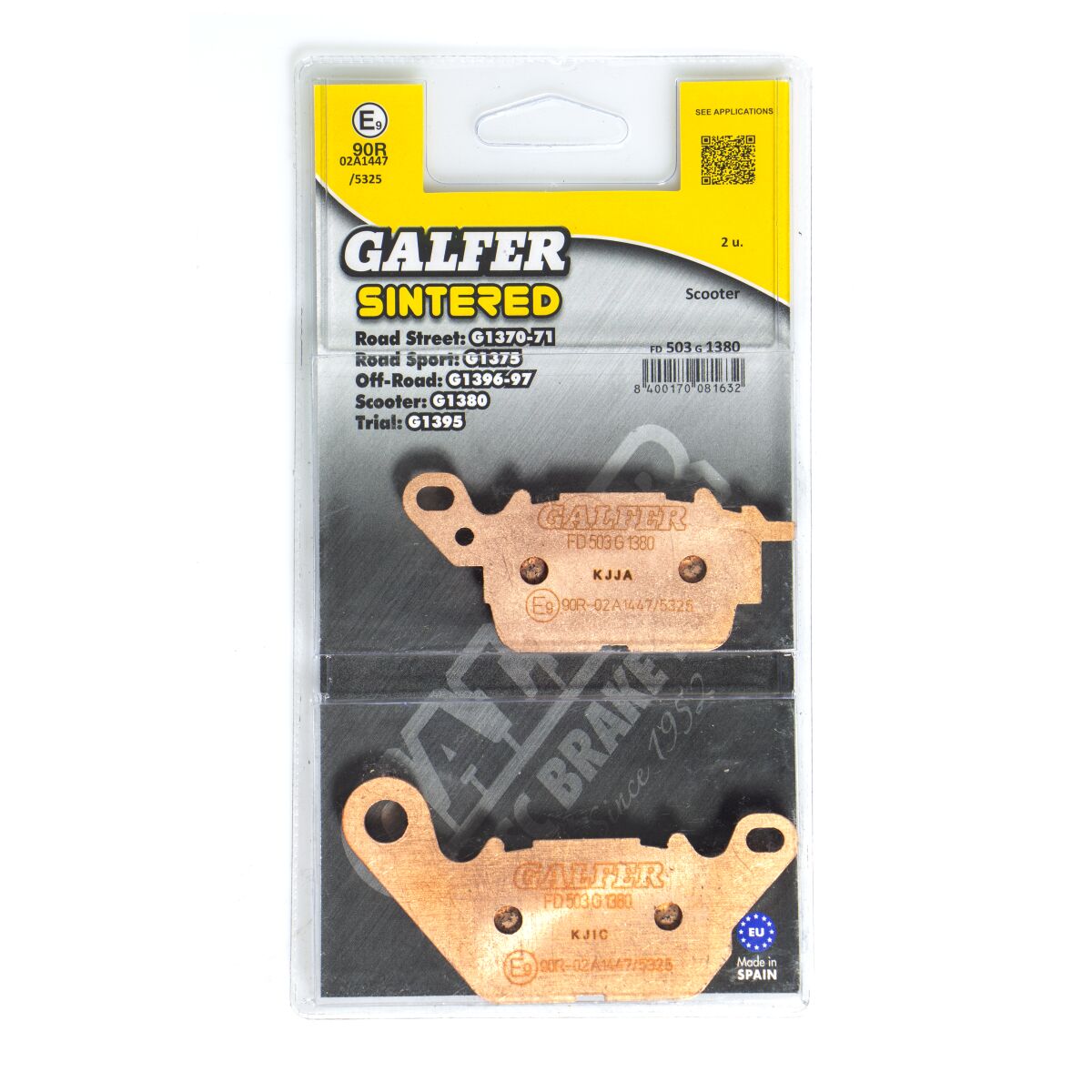 BRAKE PAD SINTERED SCOOTER
