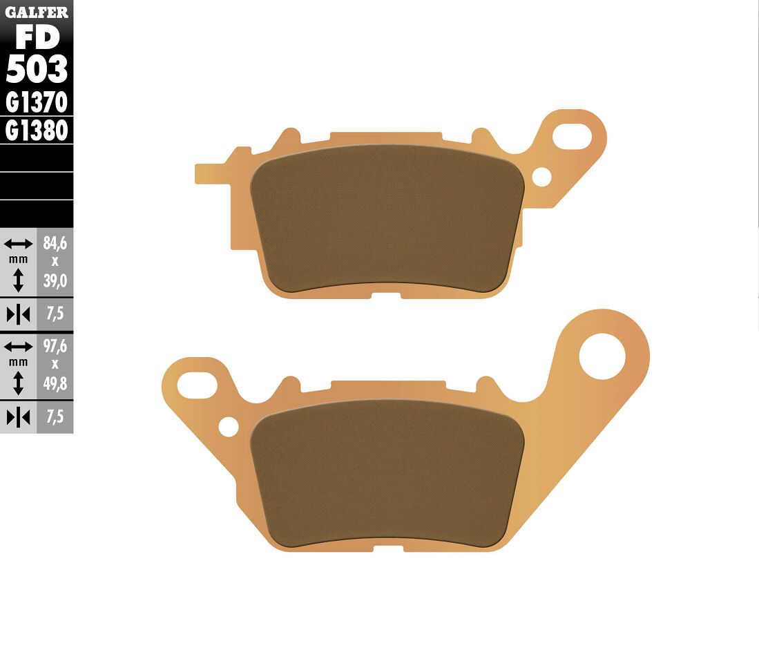 BRAKE PAD SINTERED SCOOTER