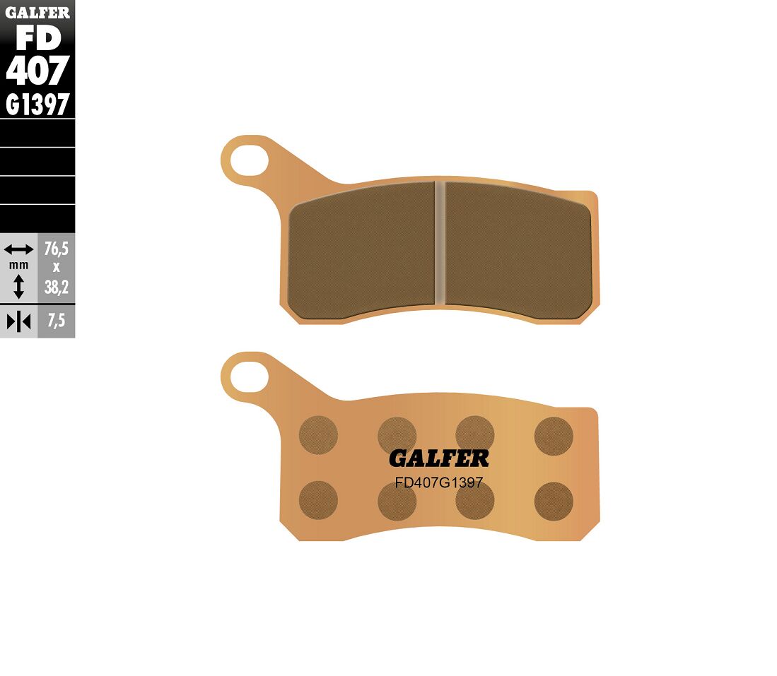 BRAKE PAD SINTERED ATV