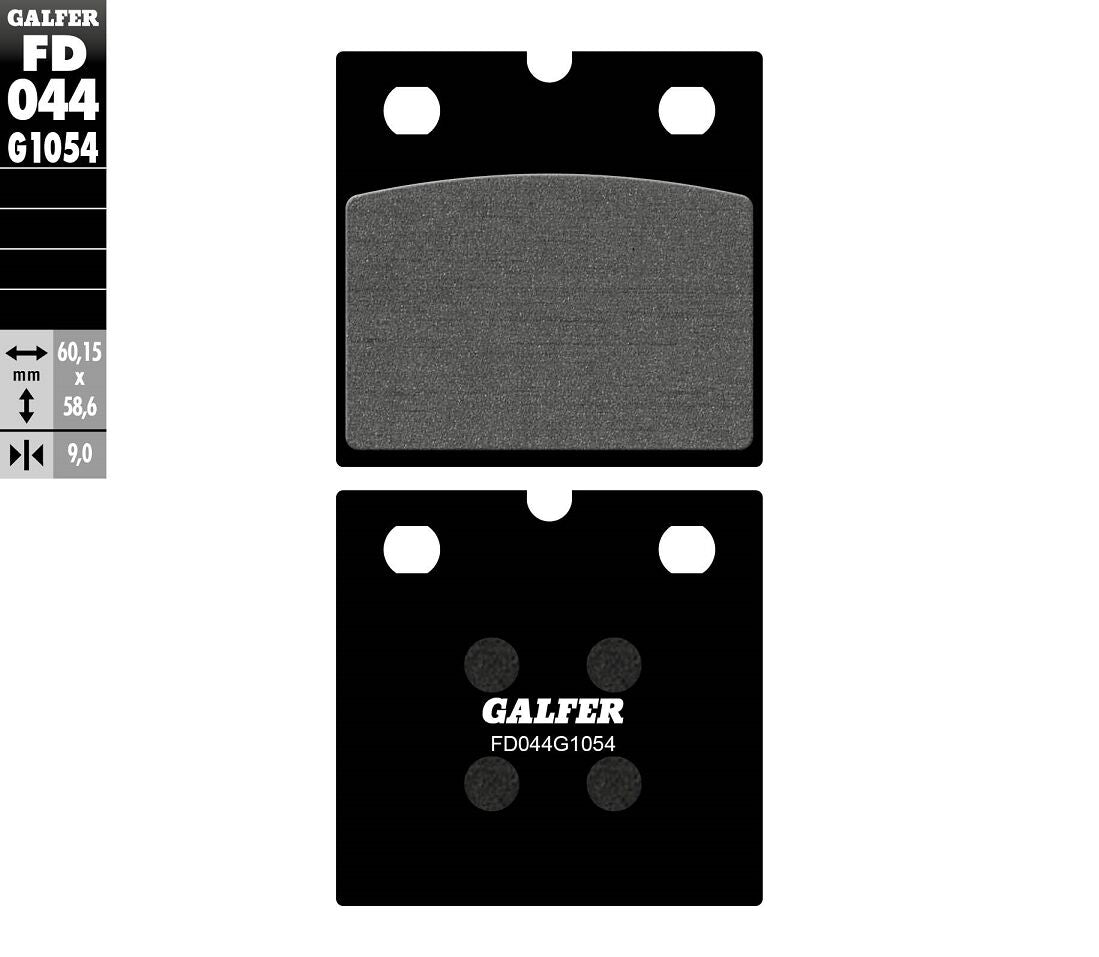 BRAKE PAD SEMI METAL