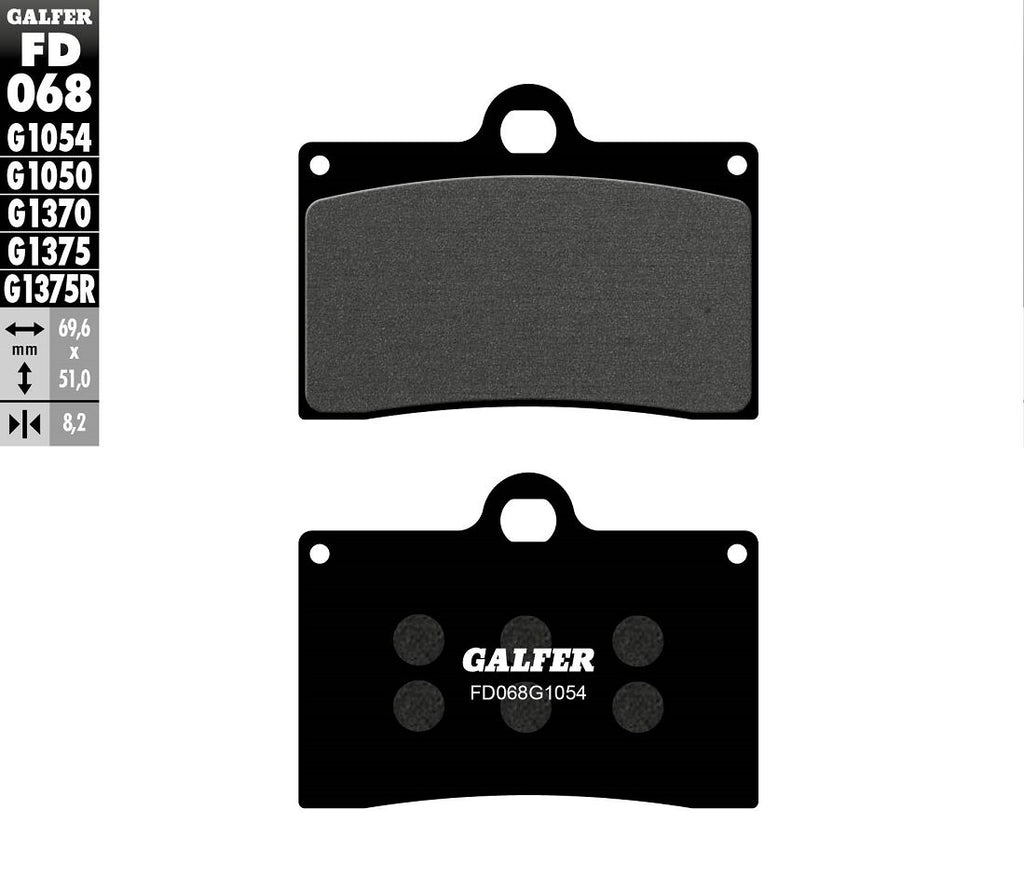 BRAKE PAD SEMI METAL