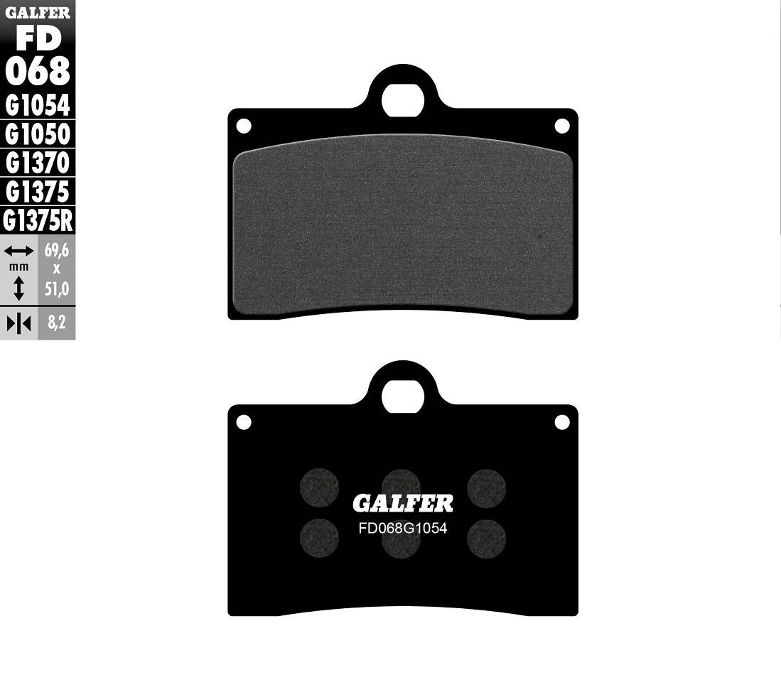 BRAKE PAD SEMI METAL