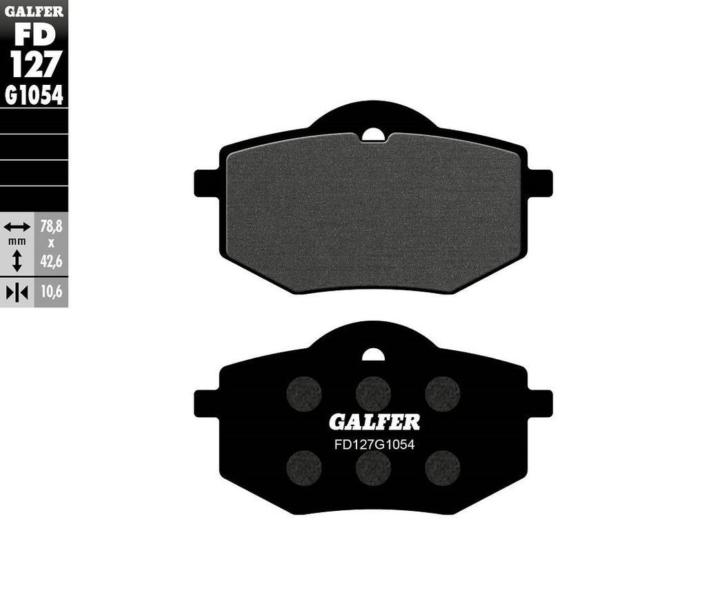 BRAKE PAD SEMI METAL