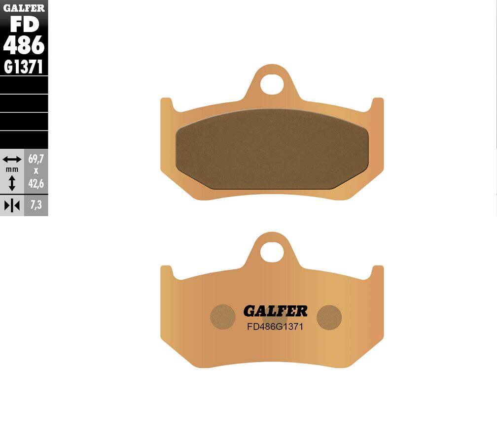 BRAKE PAD SINTERED