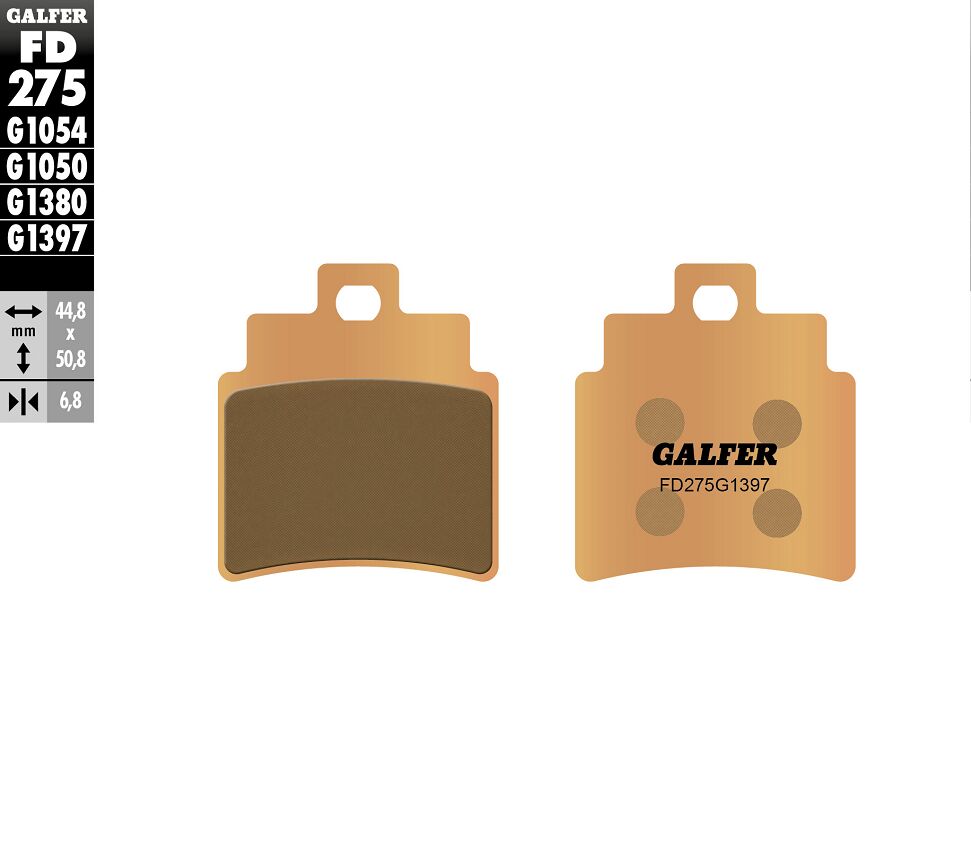 BRAKE PAD SINTERED ATV