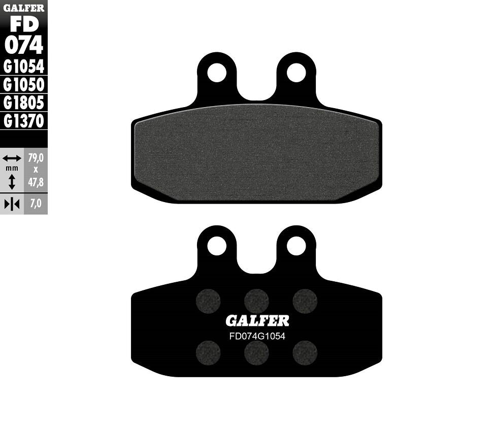 BRAKE PAD SEMI METAL