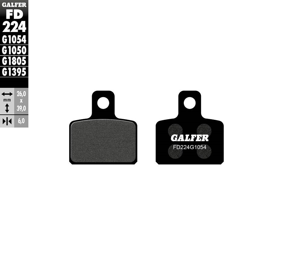 BRAKE PAD SEMI METAL