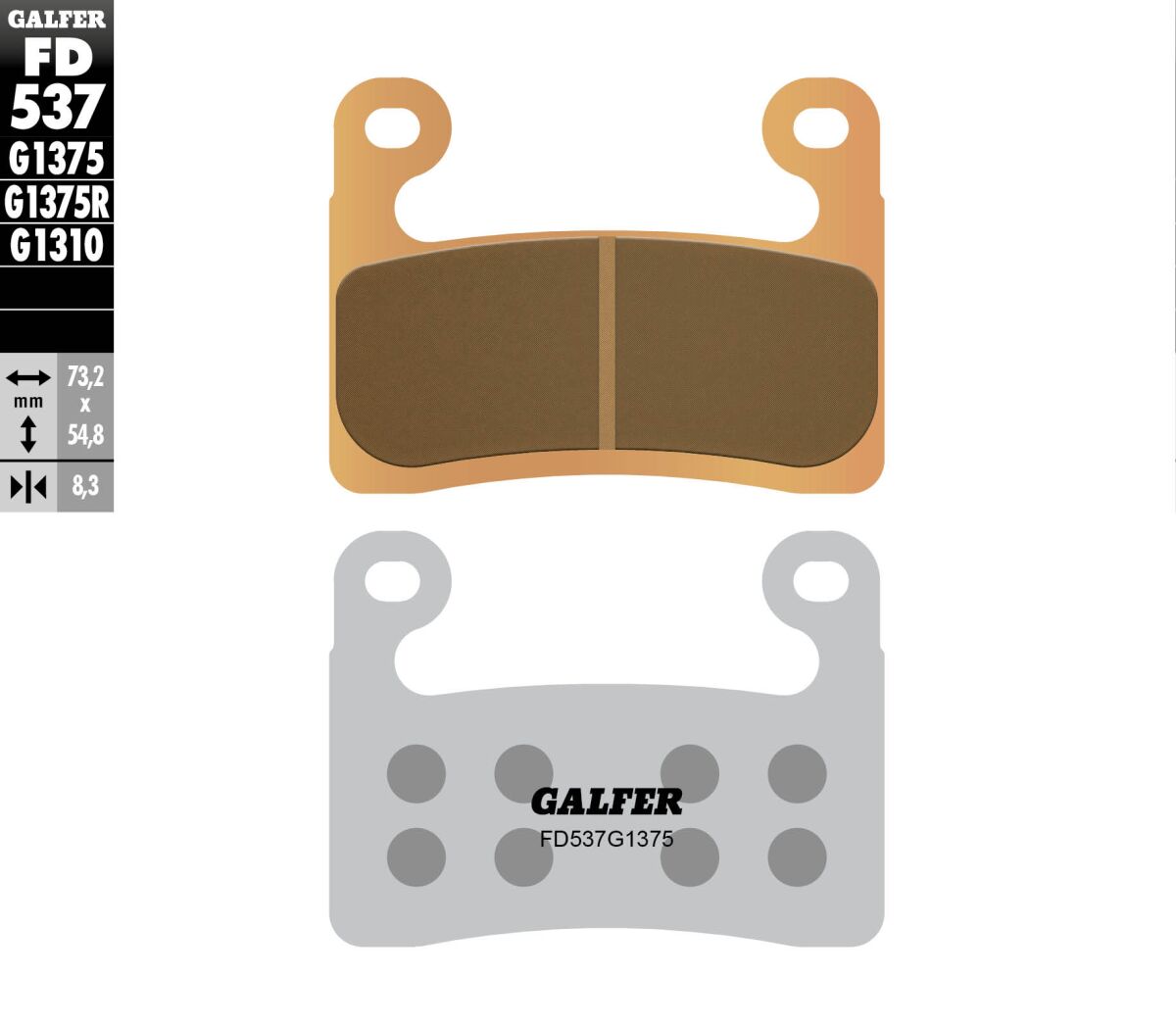 BRAKE PAD SINTER SPORT