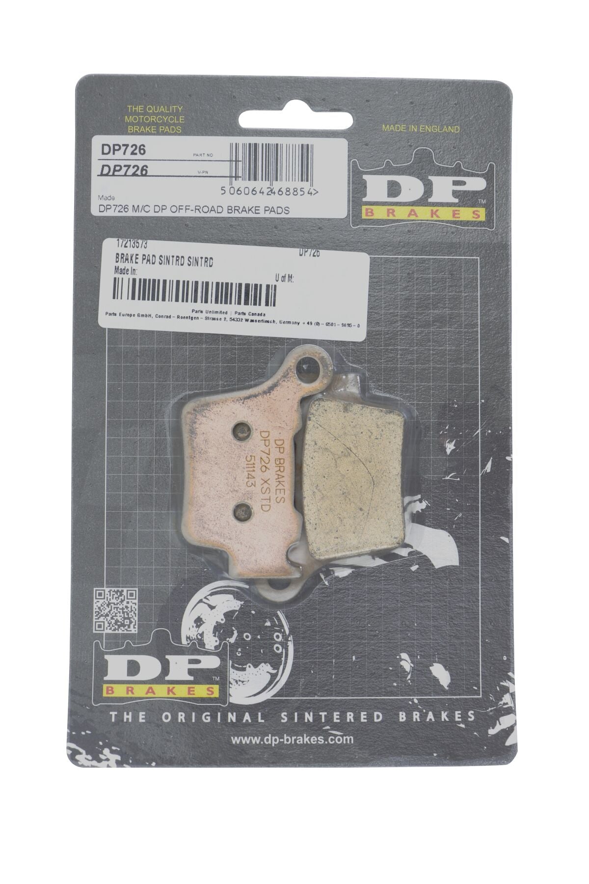 BRAKE PAD SINTRD