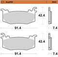 BRAKE PAD SINTER FRONT