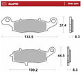 BRAKE PAD SINTER SPORT REAR