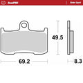 BRAKE PAD SINTER SPORT REAR